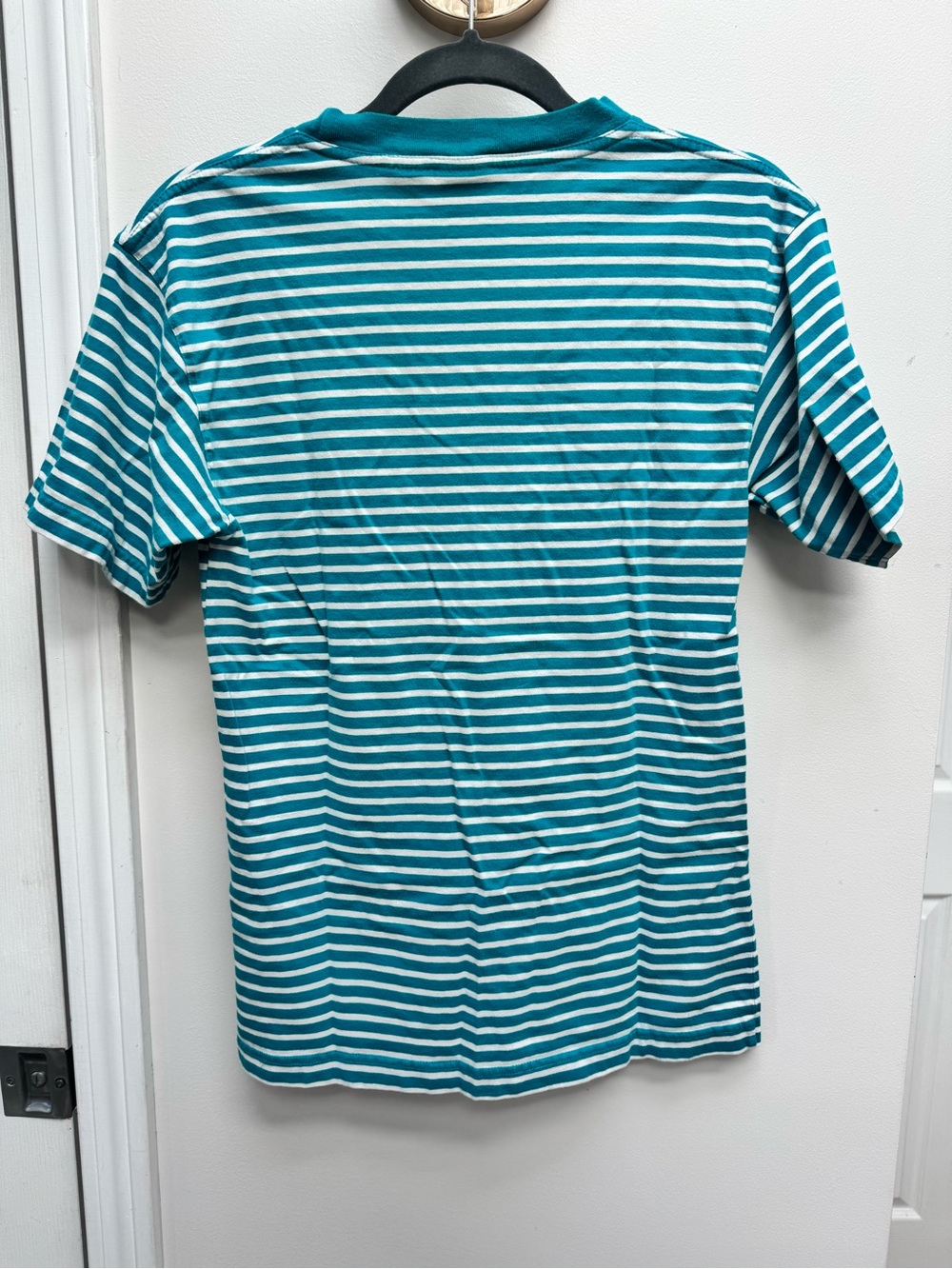 Vintage Mickey Striped Teal T-Shirt - Picture 4 of 4